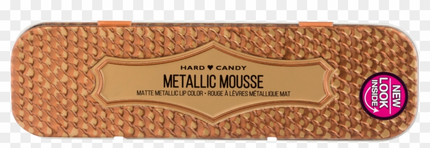 Hard Candy Metallic Mousse Velvet Matte Lip Tin, 1196 - Label Clipart #3517519
