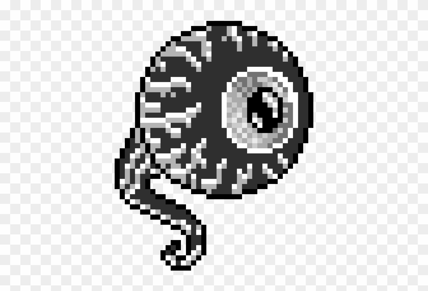 Black And White Eye Pixel Clipart #3517632
