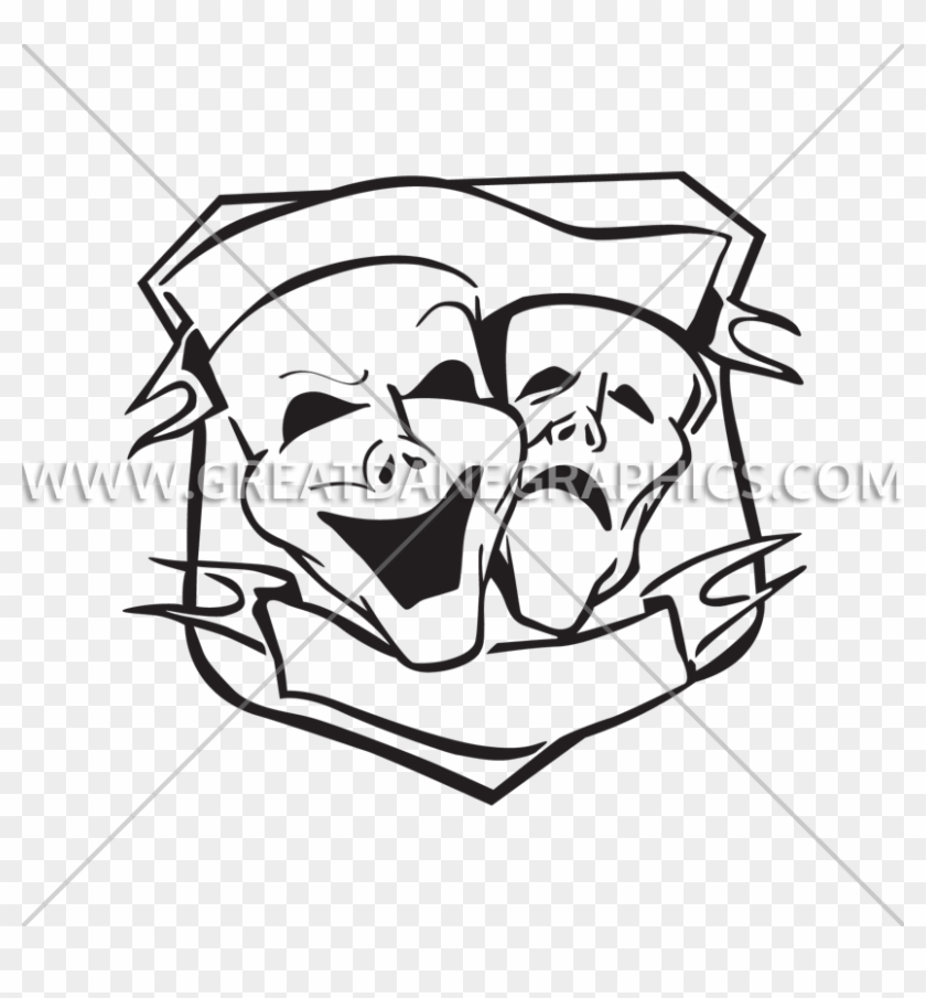 Drama Mask Png Clipart #3517915