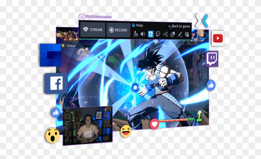 Easy Streaming For Gamers - Xsplit Clipart