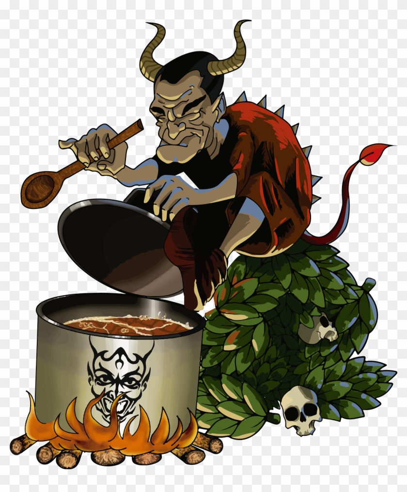 Una Cerveza Hecha Para Ti - Ördögfej Clipart