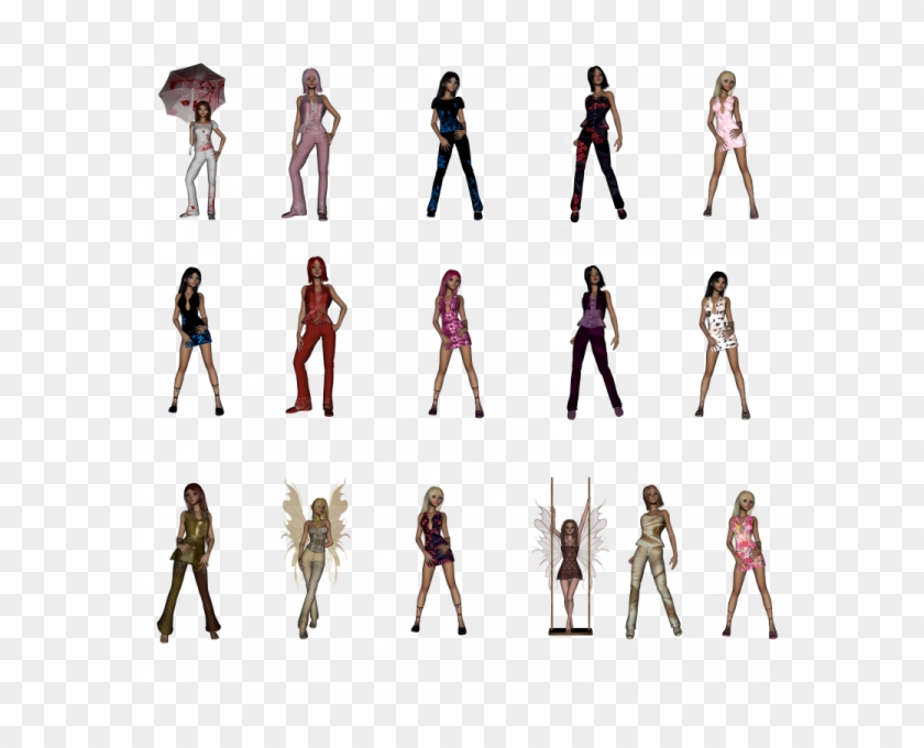 S And Lady' - Figurine Clipart #3518294