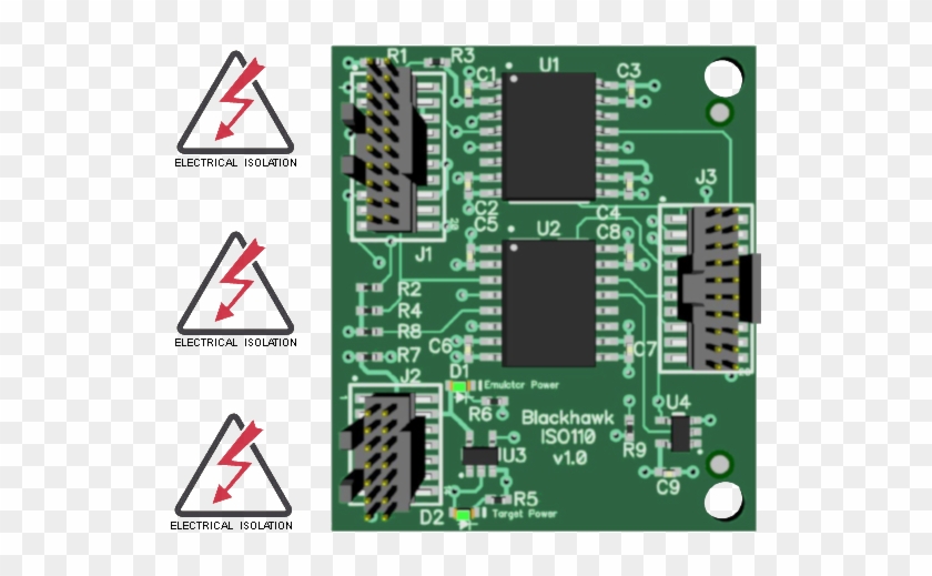 Blackhawk Jtag Emulators And Xds Debug Probes - Electronic Component Clipart