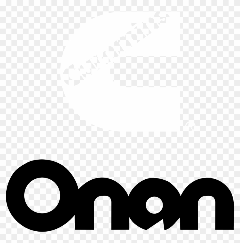Cummins Onan Logo Black And White - Onan Clipart #3518793