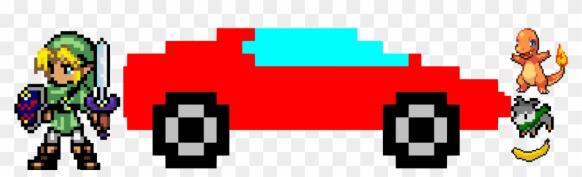Test - Car Pixel Art Clipart #3519024