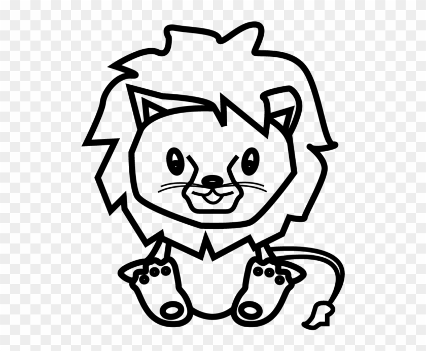 Lion Cub - Cartoon Clipart