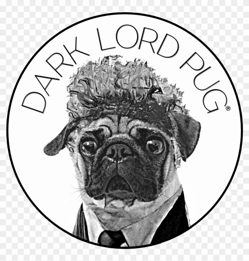 Drawing Pets Pug - Shirt Dark Lord Pug Clipart