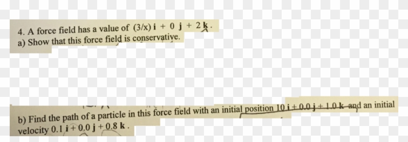 A Force Field Has A Value Of I 0 J - Software Clipart #3519618