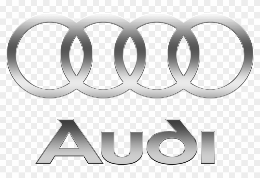 Audi Metallic Logo - Circle Clipart #3519692