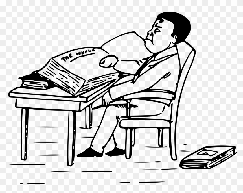 This Free Icons Png Design Of Man Reading Books - Person Reading A Book Clipart Transparent Png
