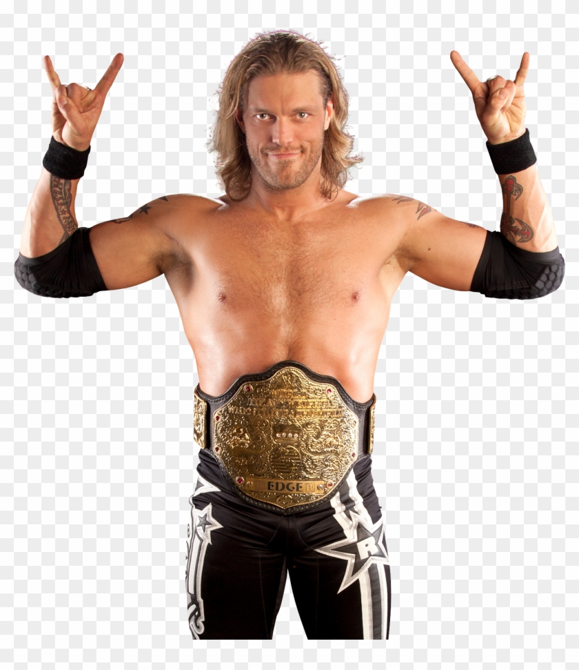 Edge - Wwe Edge World Heavyweight Championship Png Clipart #3520557