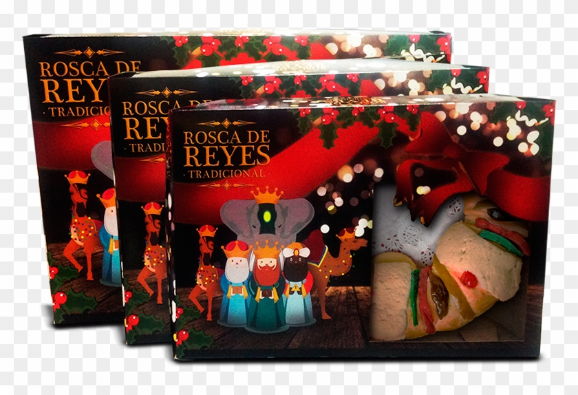 Cajas De Roscas De Reyes , Png Download - Decoration Clipart