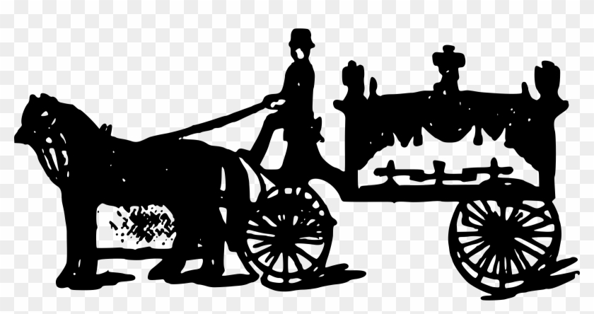 Clip Free Stock Cinderella Carriage Black And White - Clip Art - Png Download