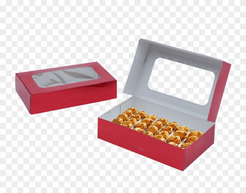 Plain Cookie Box With Window Auto Box - Box Clipart #3520880