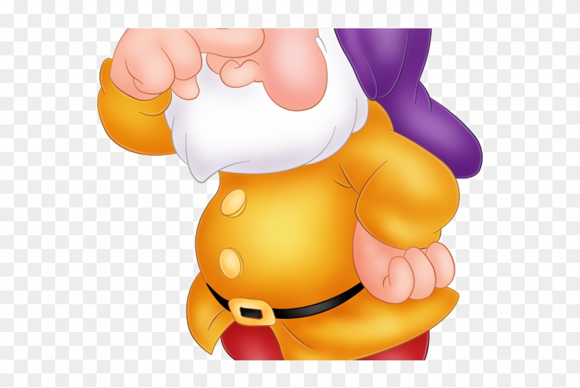 Snow White And The Seven Dwarfs Clipart Grumpy - 7 Гномов - Png Download