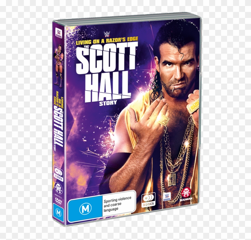 Living On A Razor's Edge - Wwe Living On A Razor's Edge The Scott Hall Story Clipart