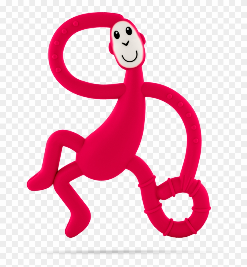 Rubine Dancing Monkey Teether - Hryzatko Opica Clipart #3521216