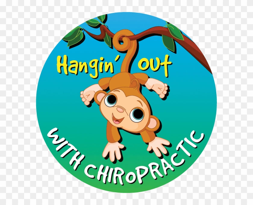 St170a Hanging Monkey No Bleed - Cartoon Clipart