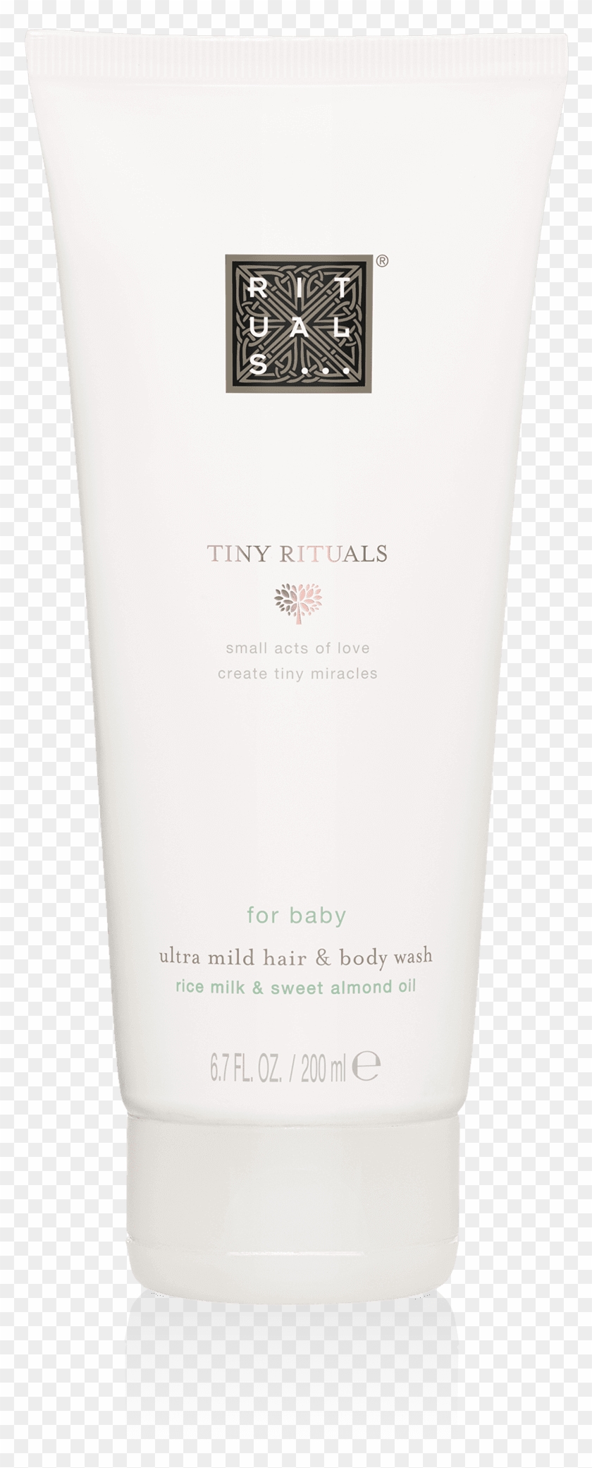 Tiny Rituals Baby Hair & Body Wash - Bottle Clipart