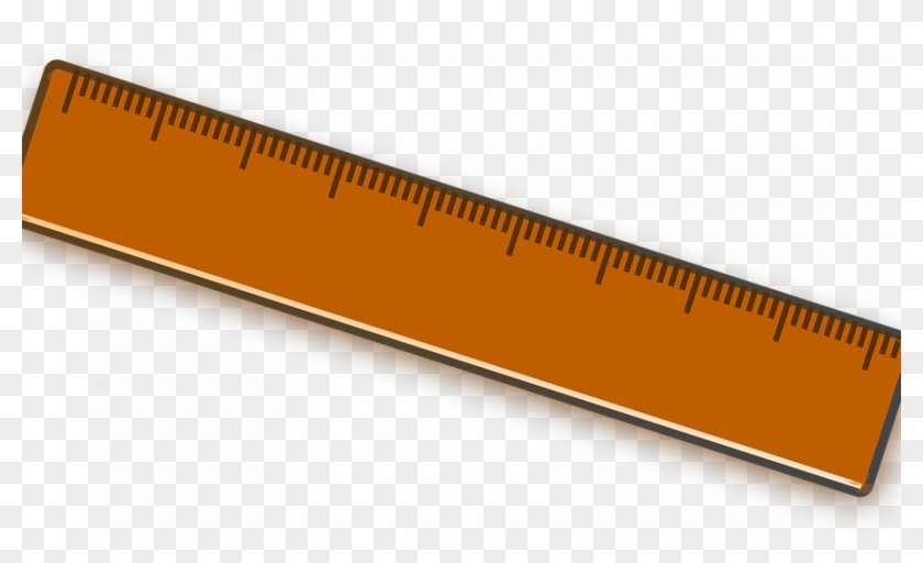 Yardstick - Brown Ruler Clipart