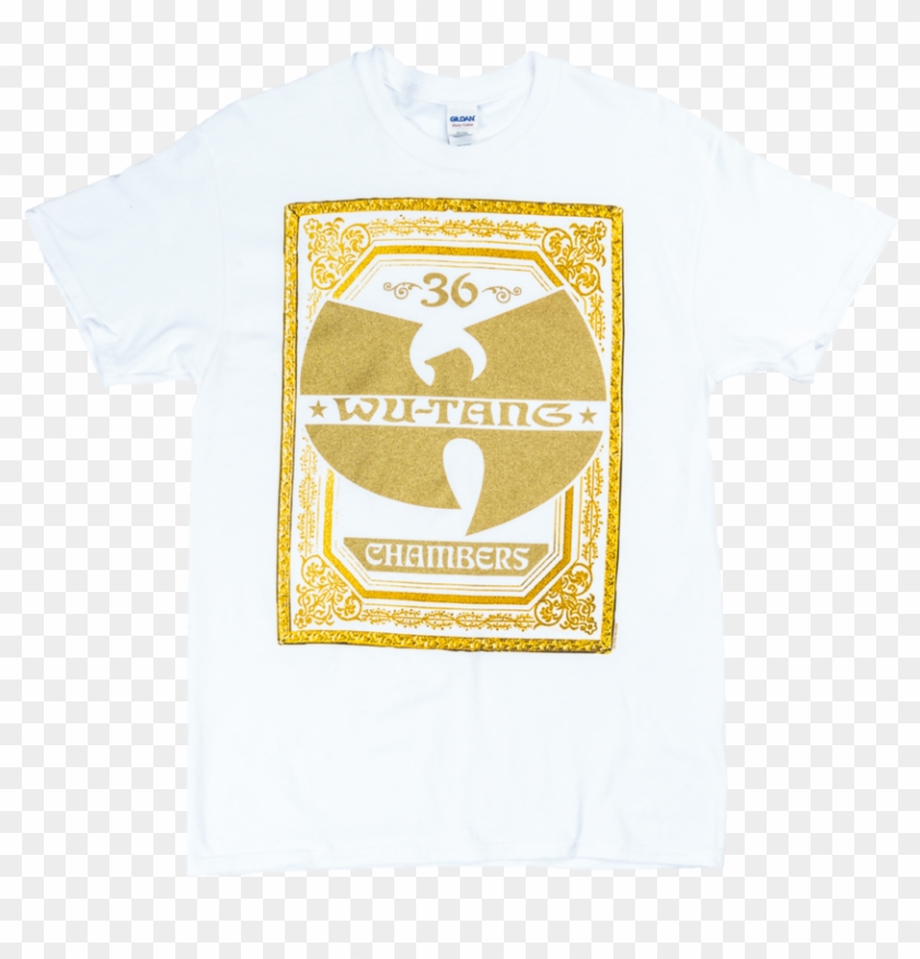 Gold Chambers T Shirt - Wu-tang Clan Clipart #3522484