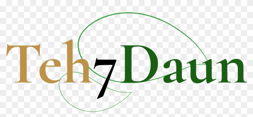 Teh 7 Daun - Calligraphy Clipart #3522682