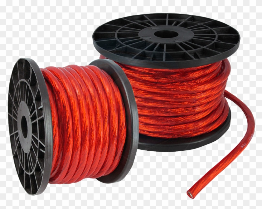 Electric Cable Roll Transparent Image - Car Audio Power Cable Clipart