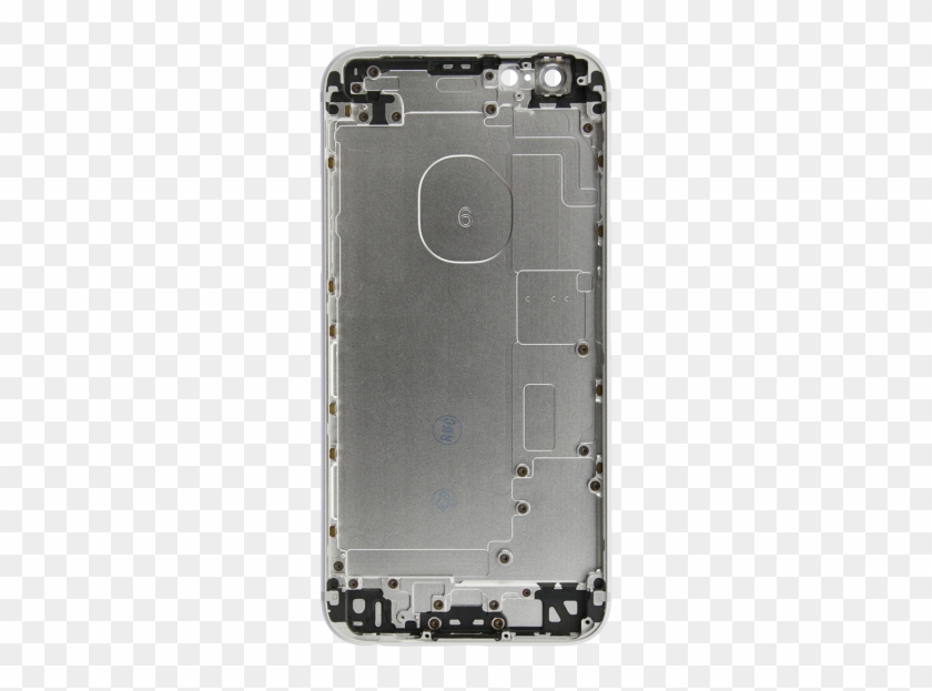 Rear Case For Iphone 6s Silver - Iphone 6 Rear Housing Clipart #3522748