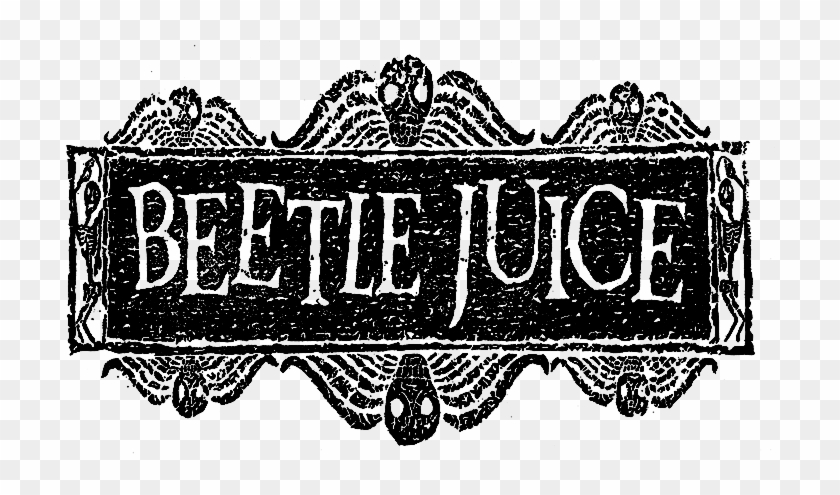 Beetlejuice - Beetlejuice Logo Png Clipart #3522749