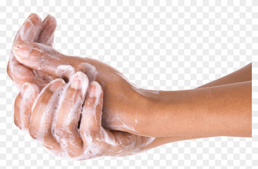 As Your Hands Move Under The Faucet It Breaks The Sensor - Transparent Hand Wash Png Clipart