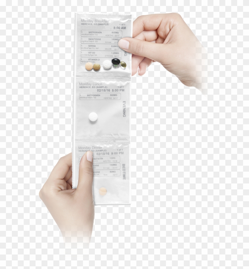 There Is No Need For Anymore Daily Or Weekly Pill Organizers - Brochure Clipart