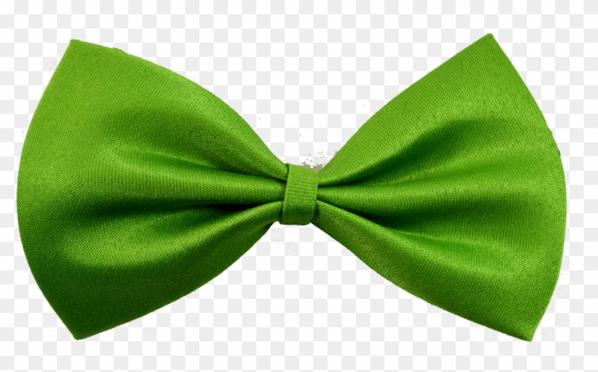 Lime Green Dog Bow Tie - Green Bow Tie Png Clipart
