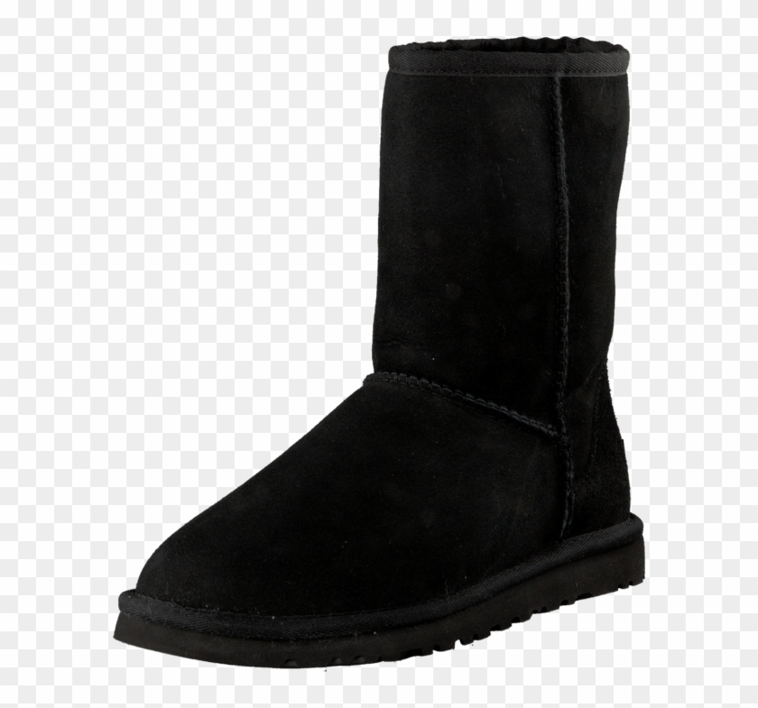 K&246p Ugg Australia Classic Short Black Svarta Skor - Work Boots Clipart #3524206