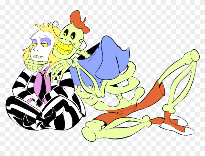 “ No Beetlejuice Slash On The Entire Internet I'll - Cartoon Clipart