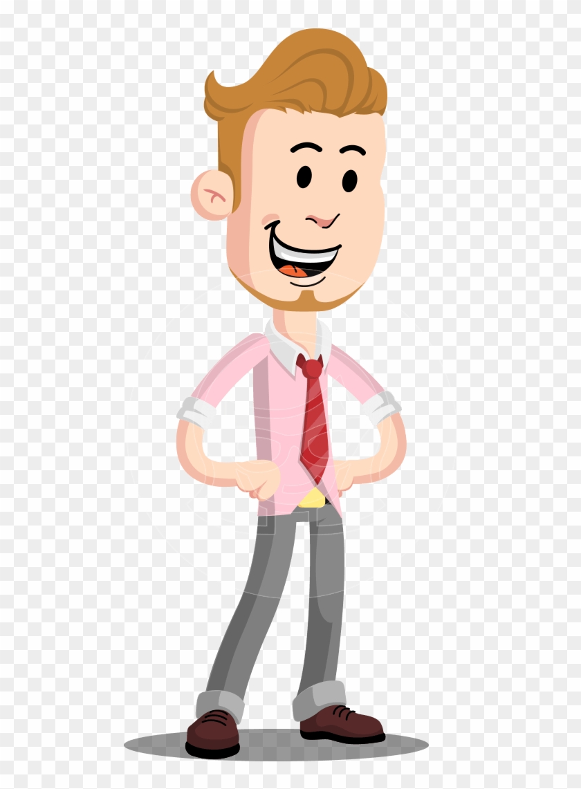 Owen The Office Boy - Office Boy Cartoon Clipart #3524586