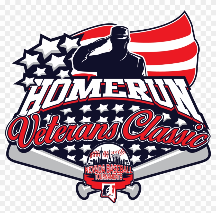 Home Run For Veterans - Illustration Clipart
