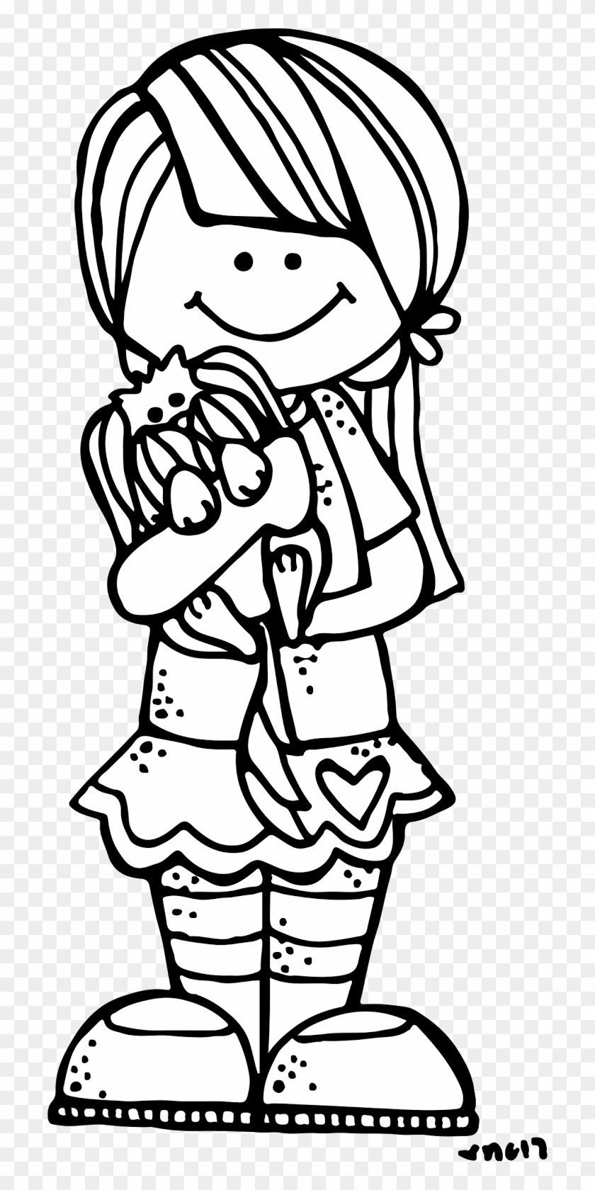 Black And White Cartoon Barn - Black And White Melonheadz Clipart