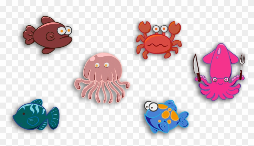 Sea Animals Clipart #3525006