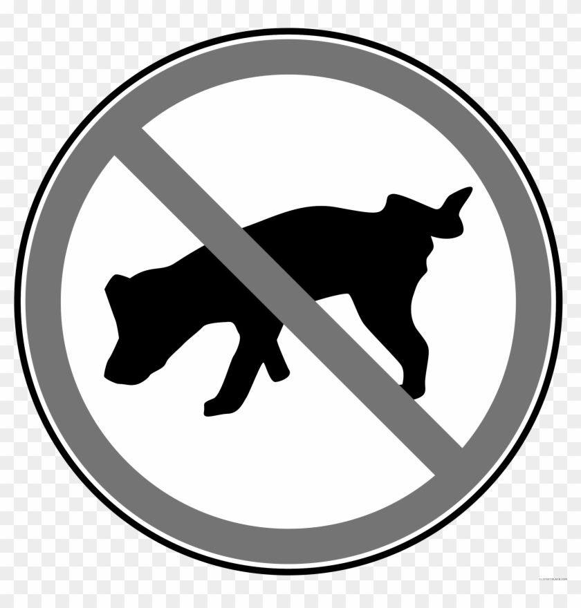 Dog Animal Free Black White Clipart Images Clipartblack - Icon Wifi Symbol - Png Download #3525187