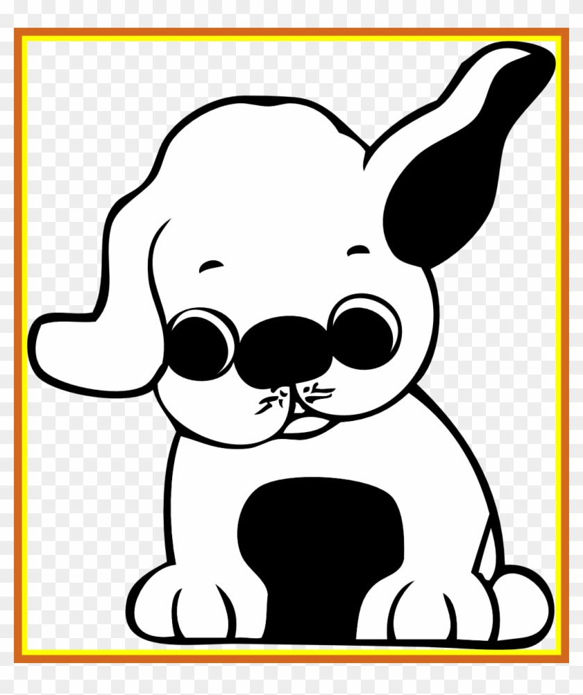 Inspiring Cartoon Of A Cute Bulldog Puppy - Puppy Clip Art - Png Download