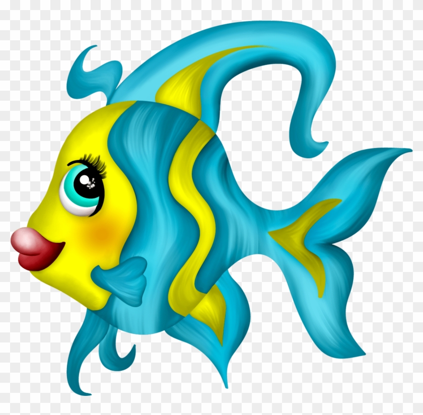 Bdba A E Orig Fishes Pinterest - Clipart Little Mermaid Fish - Png Download #3525490