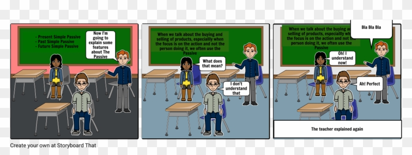 English Class - Cartoon Clipart #3525515