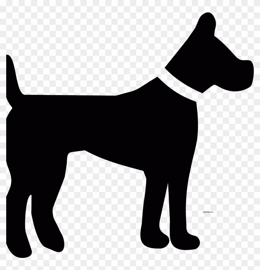 Dog Clipart Image Gallery Black Color Png - Dog Silhouette Clip Art Transparent Png #3525517