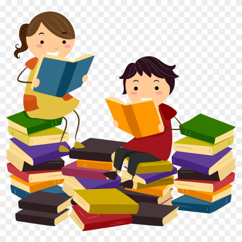 Click Here For Flyer Kids Reading - Reading A Book Png Clipart