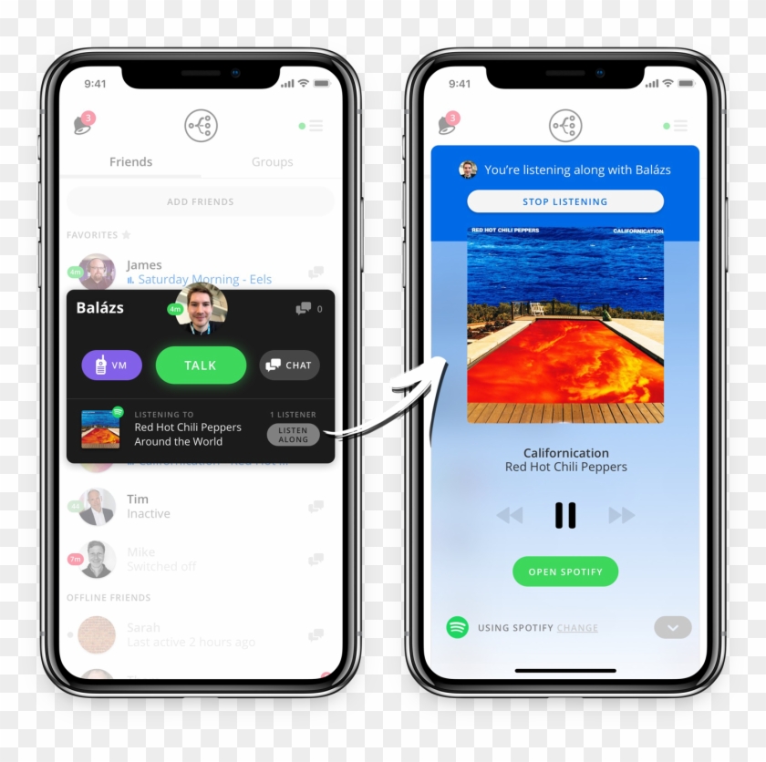 You Can Listen To Your Own Music Or Join Friends To - Ios 13 Call Clipart