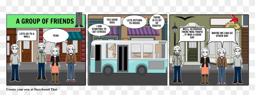 School Friends Group A - Comics Clipart #3526045