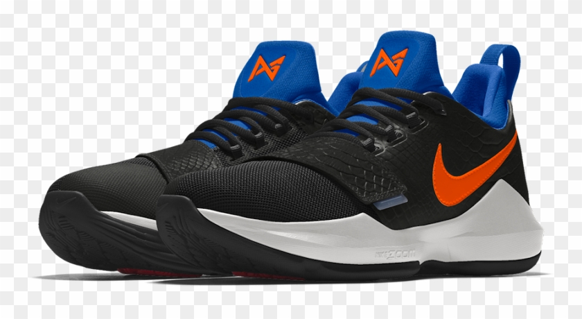 2017 New Arrival Latest Nikeid Pg 1 Okc Colorway Okc - Paul George 3 Colorways Clipart