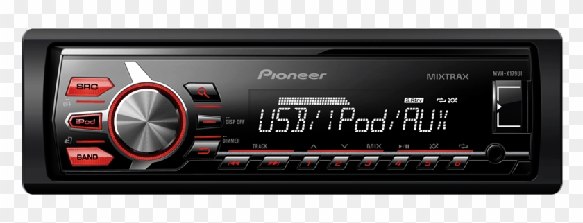 Usb Players - Radio Pioneer Mvh 170 Clipart #3526799
