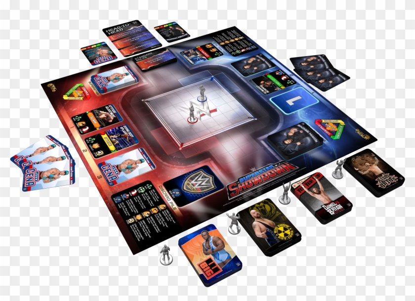 Wrestling Board Game - Wwe Superstar Showdown Board Game Clipart