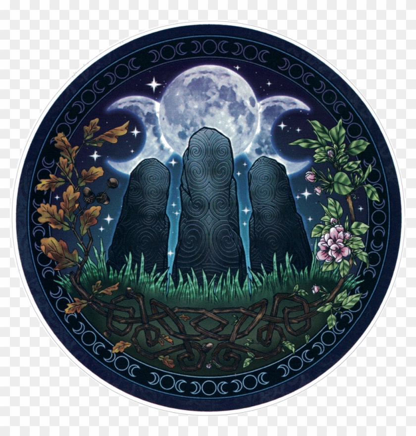 Bumper Sticker / Decal - Awen Celtic Clipart #3527443